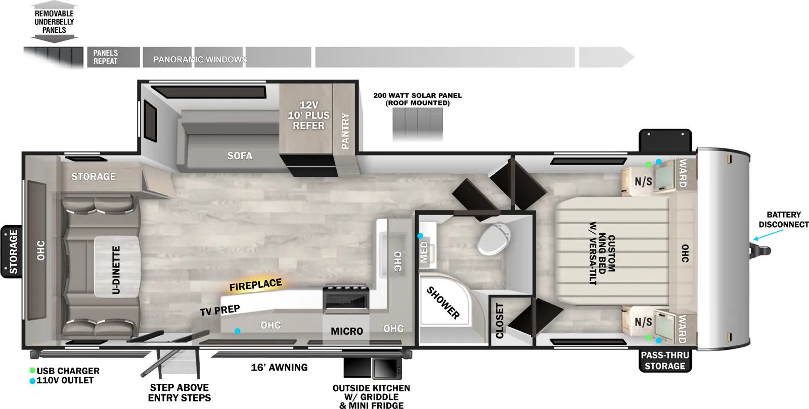 Salem T25RD - DSO Floorplan